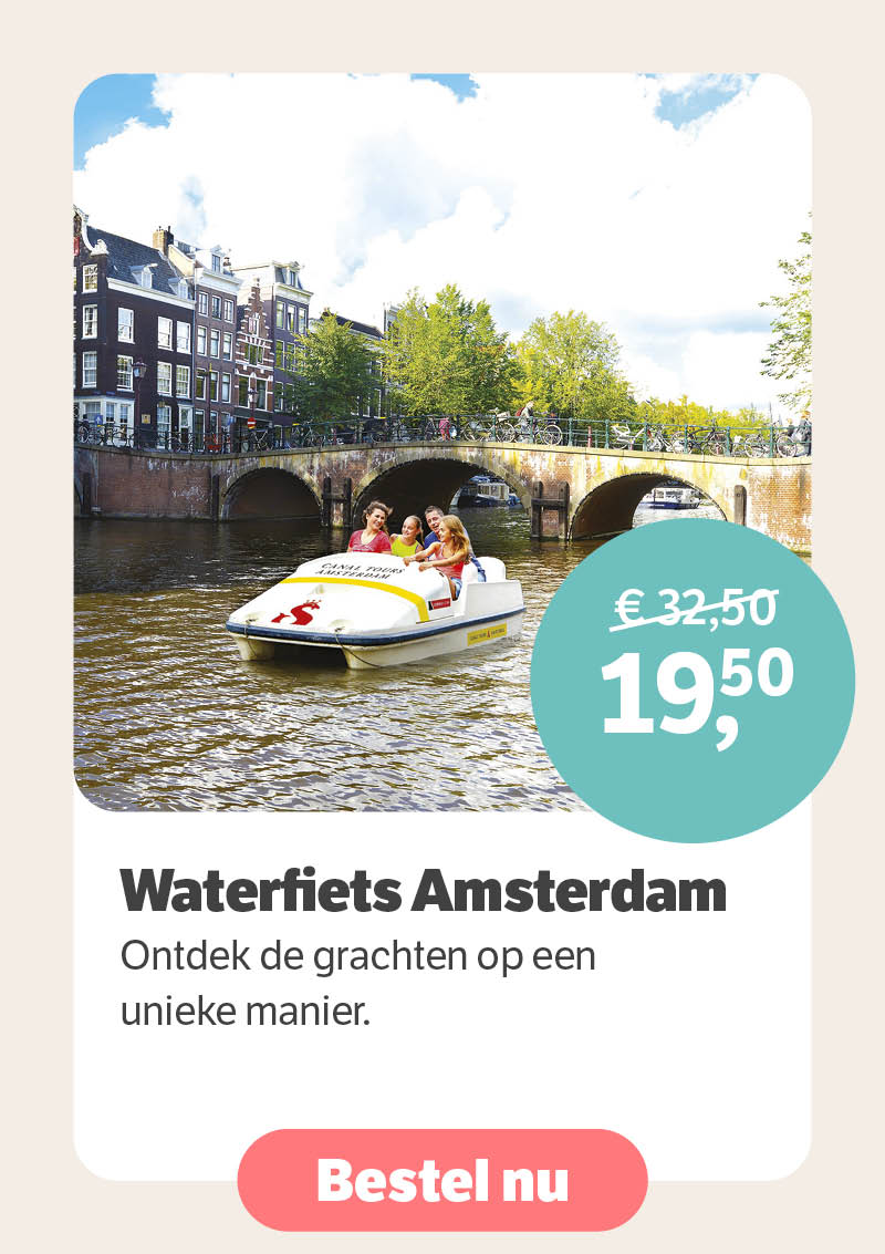 Waterfiets Amsterdam