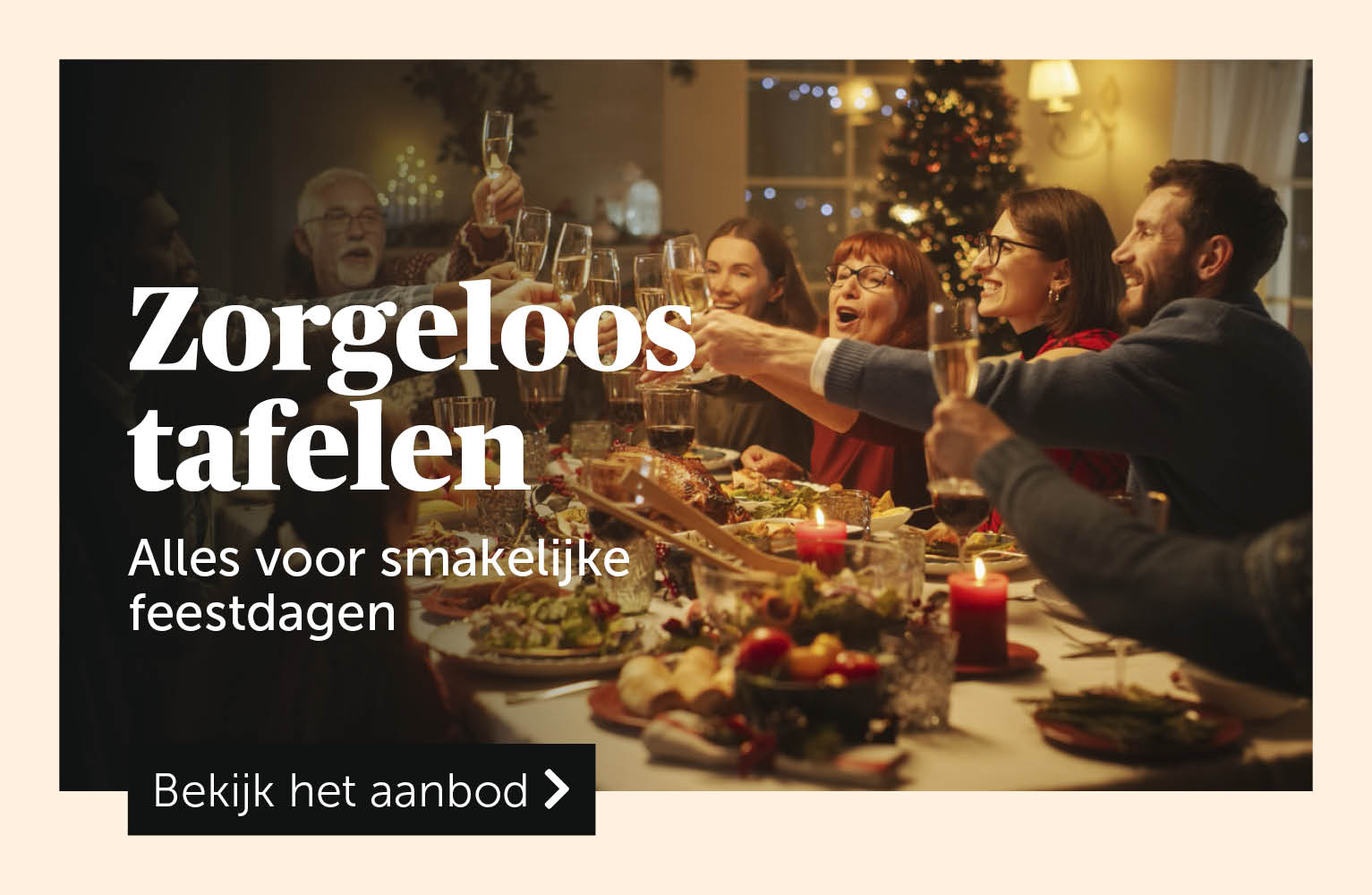 Zorgeloos tafelen