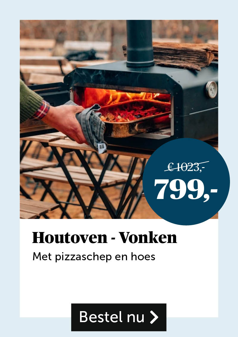 Houtoven - Vonken