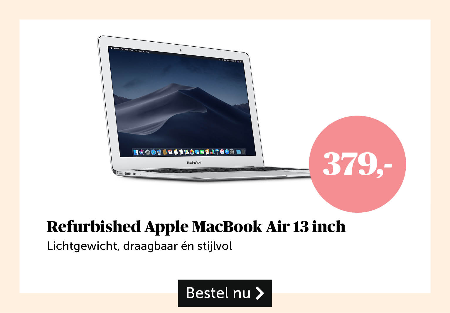 Refurbished Apple Macbook Air 13 inch