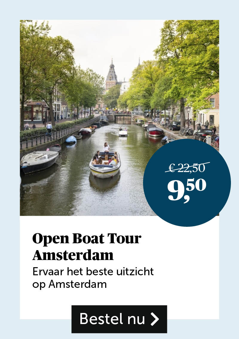 Open Boat Tour Amsterdam