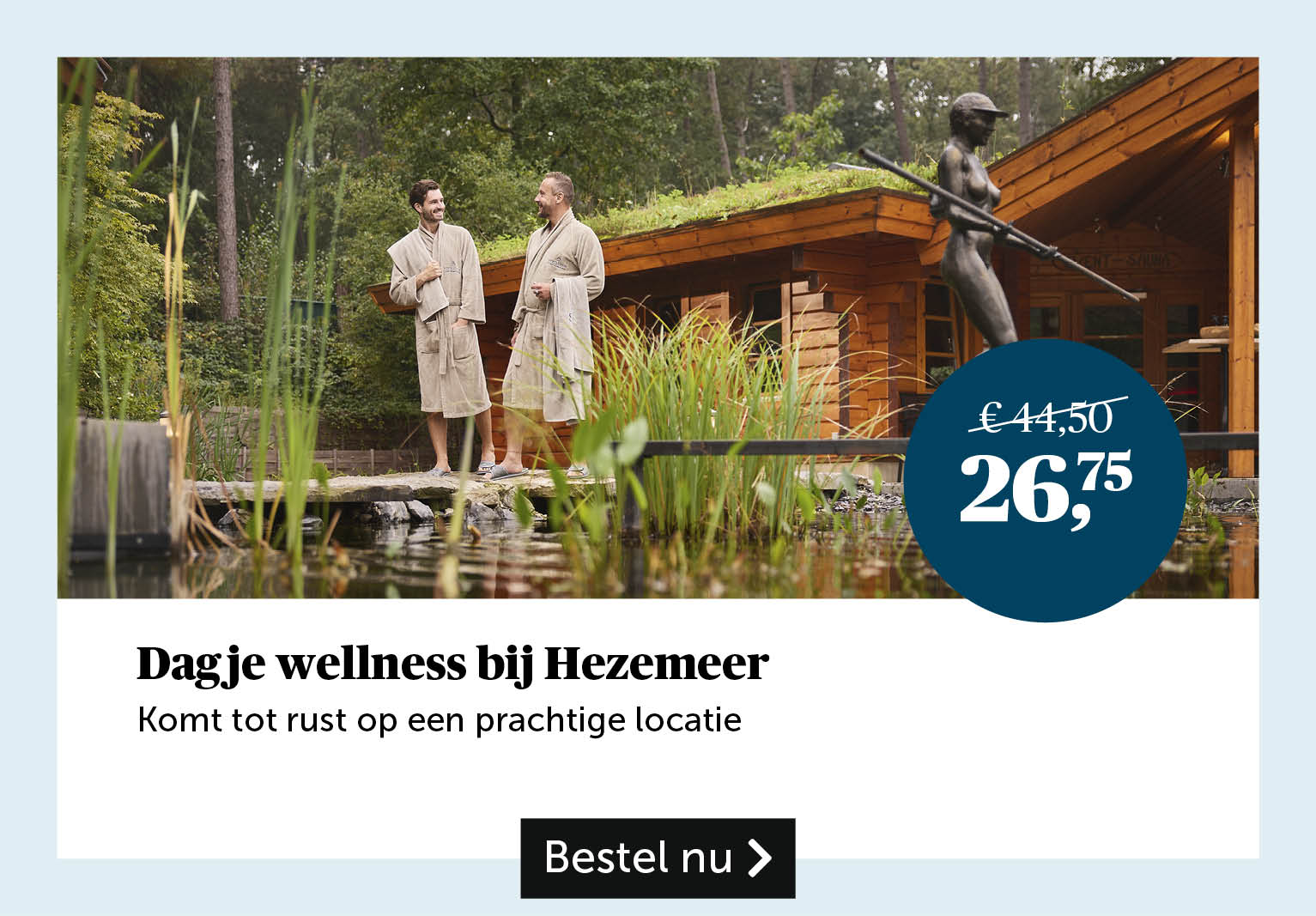 Dagje wellness bij Hezemeer