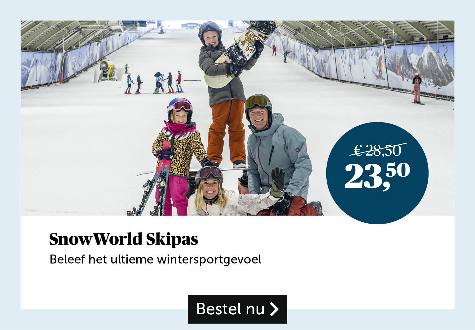 SnowWorld Skipas