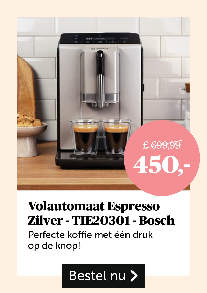 Volautomaat Espresso Zilver