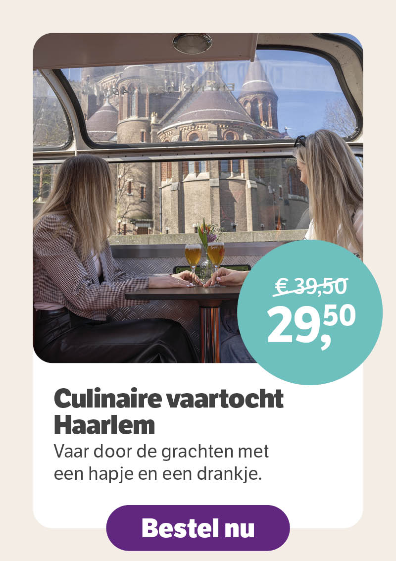 Culinaire vaartocht Haarlem