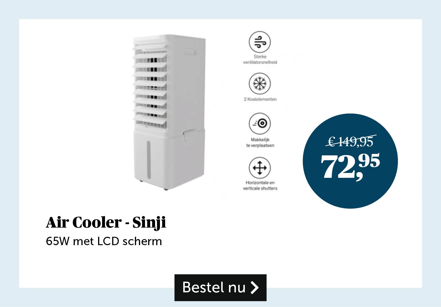 Air Cooler - Sinji