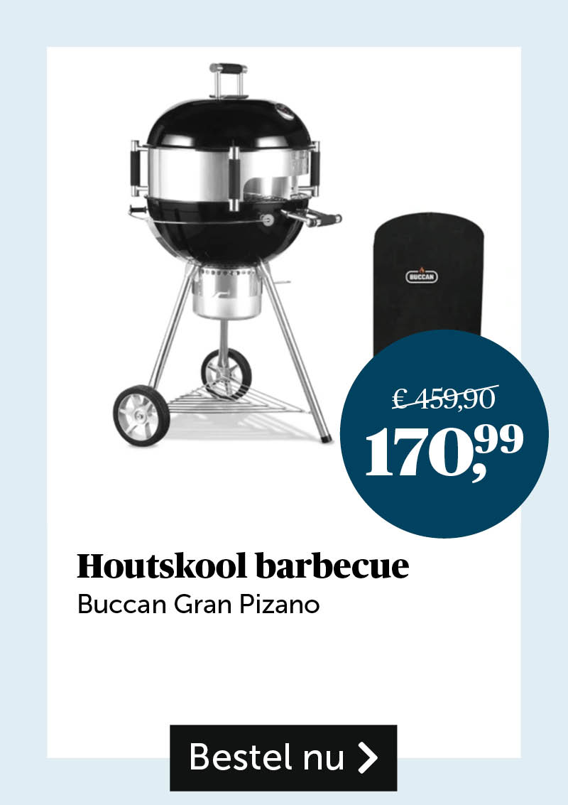 Houtskool barbecue