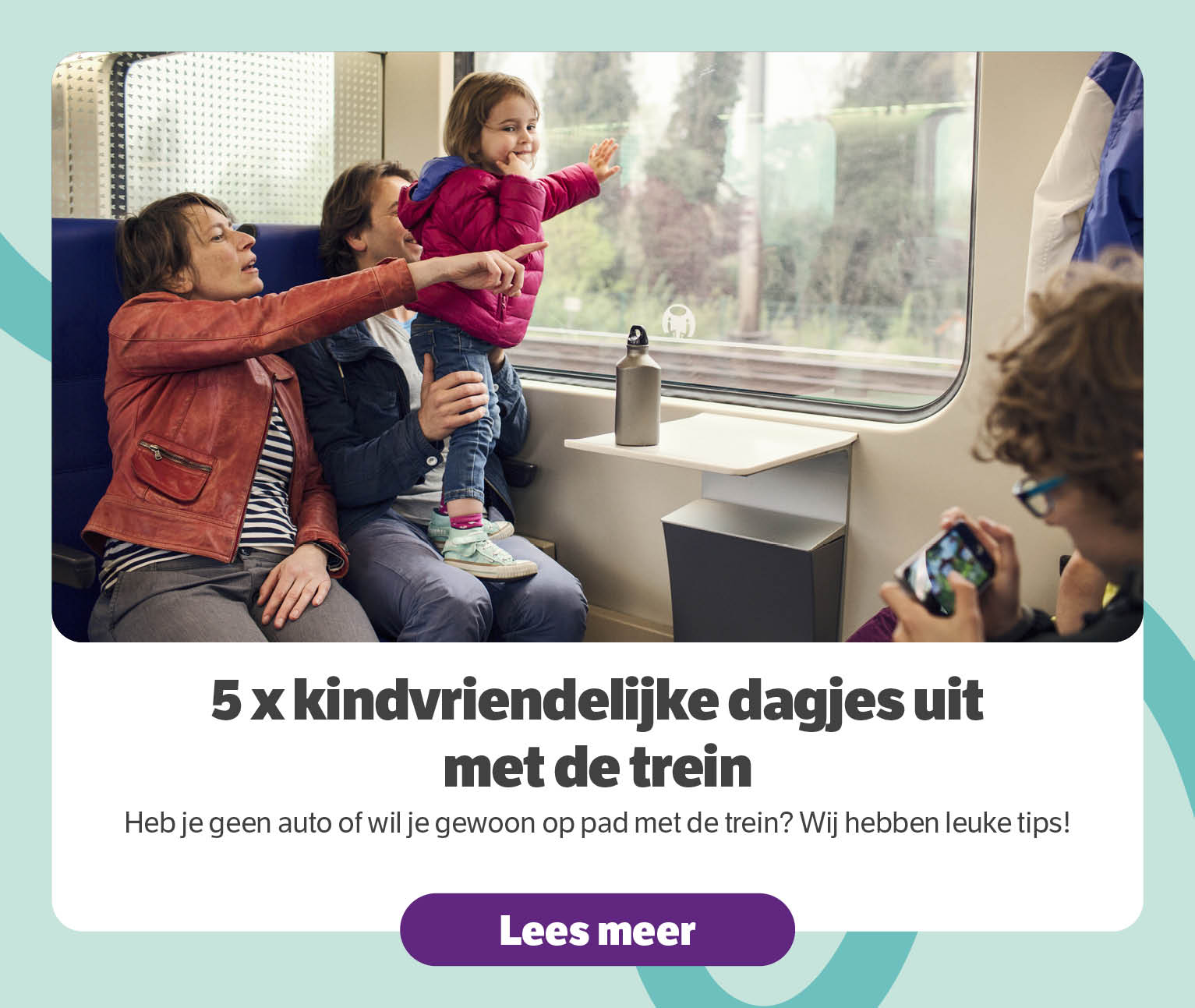 5x kindvriendelijke dagjes uit met de trein