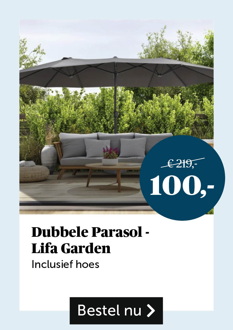 Dubbele Parasol - Lifa Garden