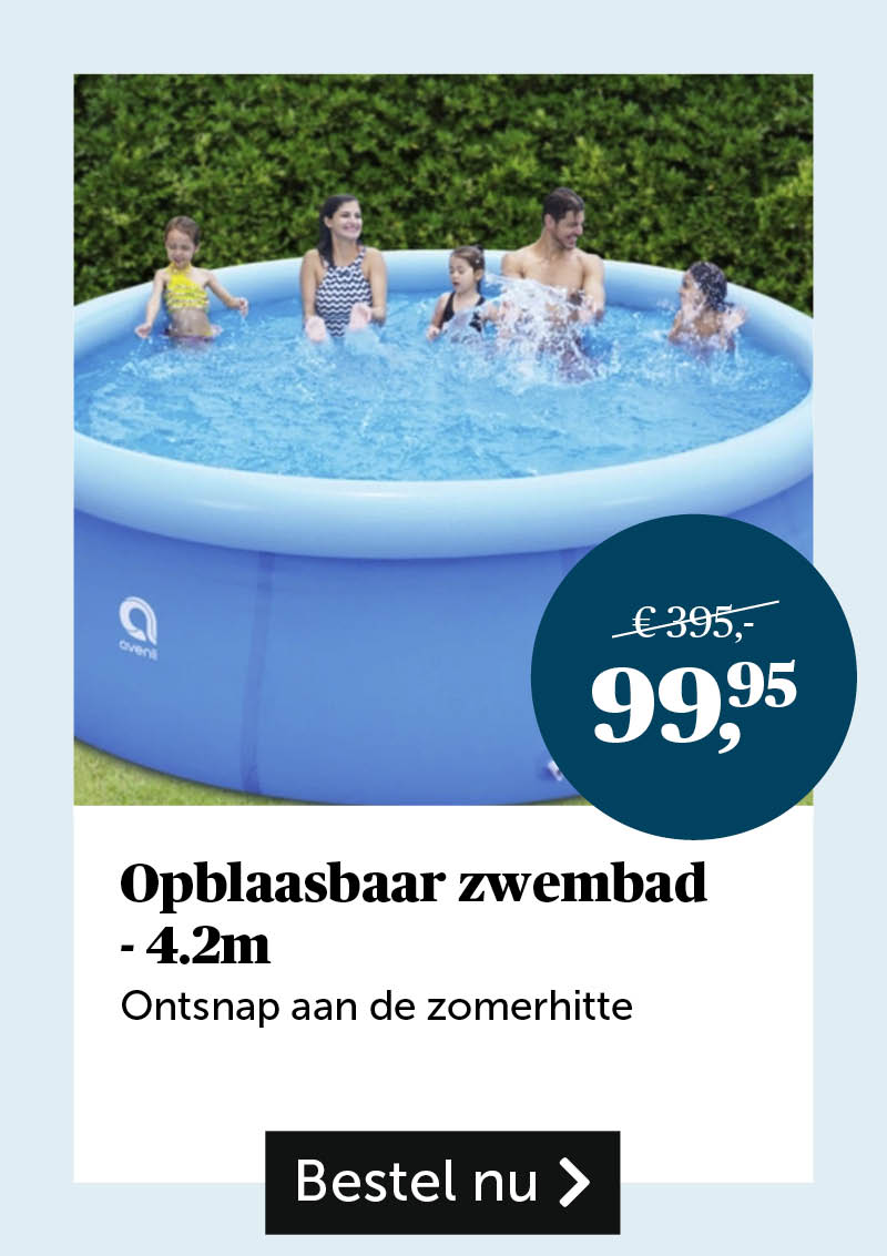 Opblaasbaar zwembad - 4.2m