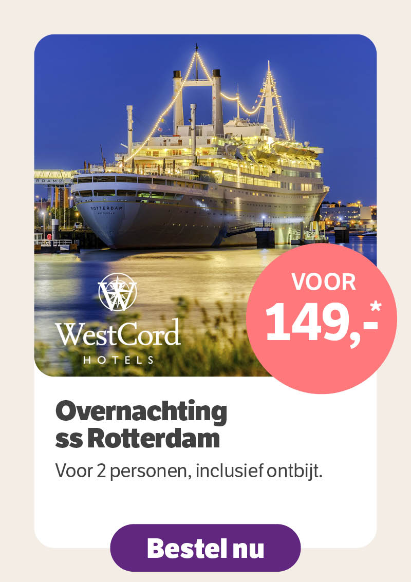 Overnachting ss Rotterdam