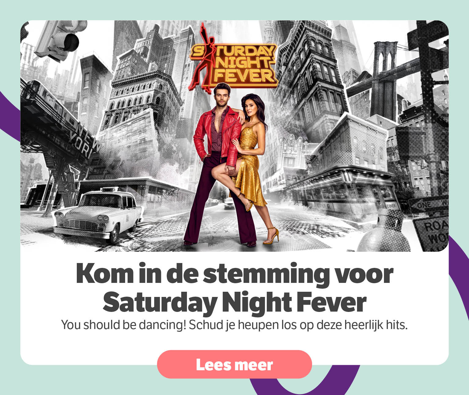 Kom in de stemming met Saturday Night Fever