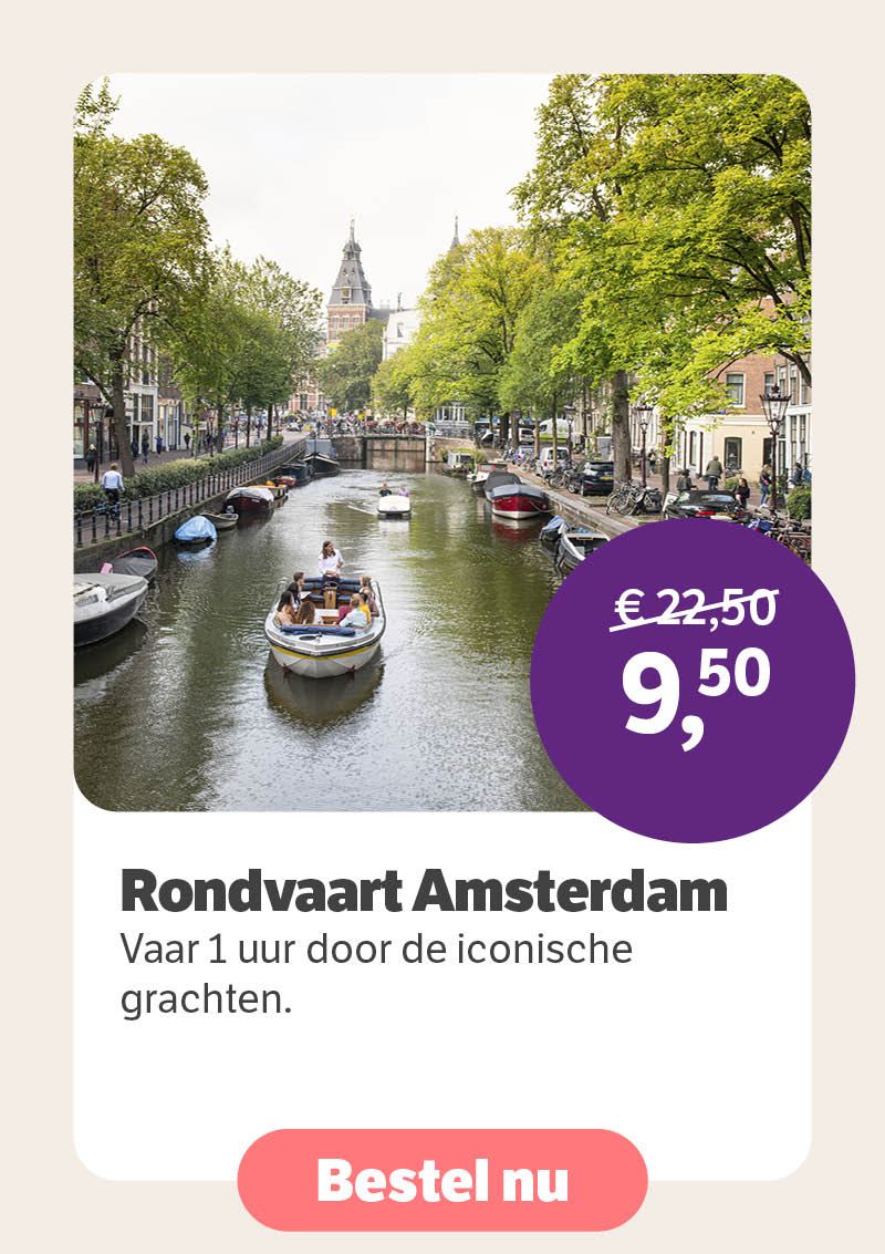 Rondvaart Amsterdam