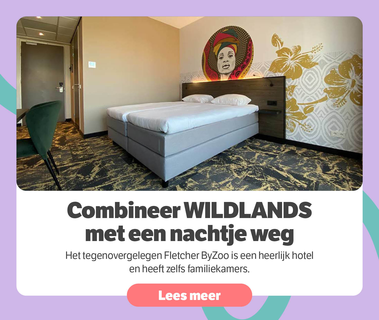 Combineer Wildlands met een nachtje weg