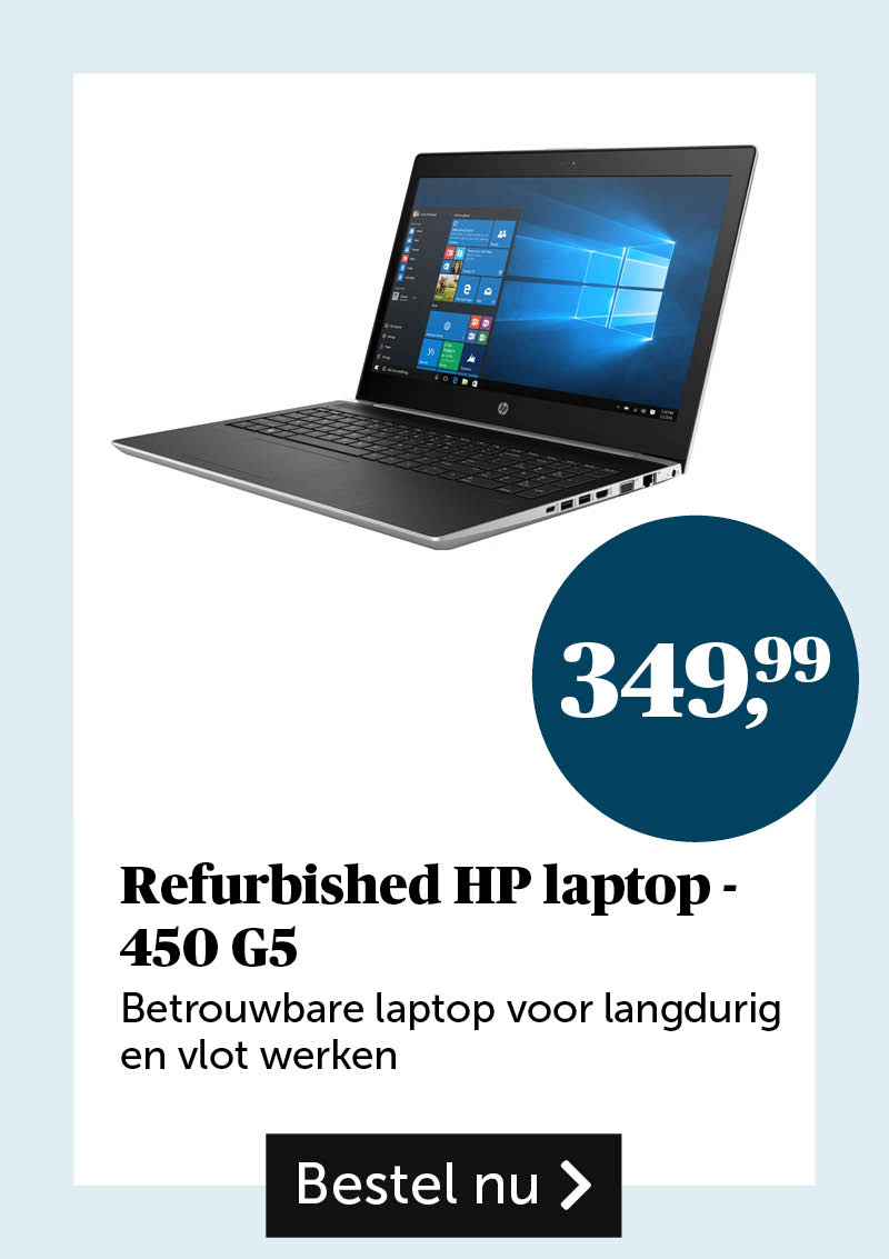 Refurbished HP laptop 450 G5