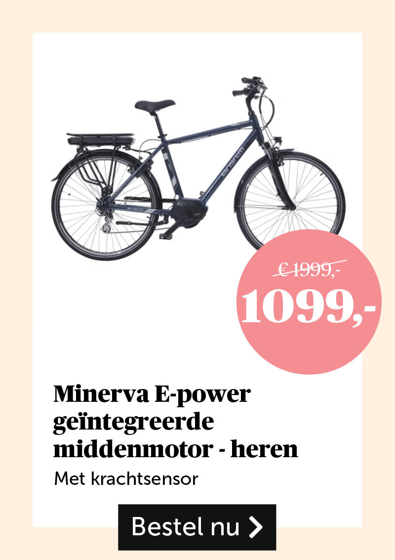 minerva E-power geintegreerde middenmotor - heren