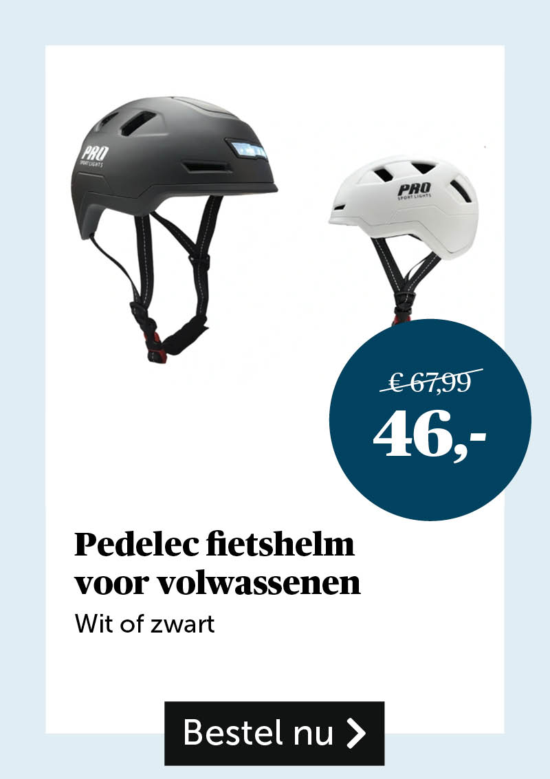 Pedelec fietshelm voor volwassenen