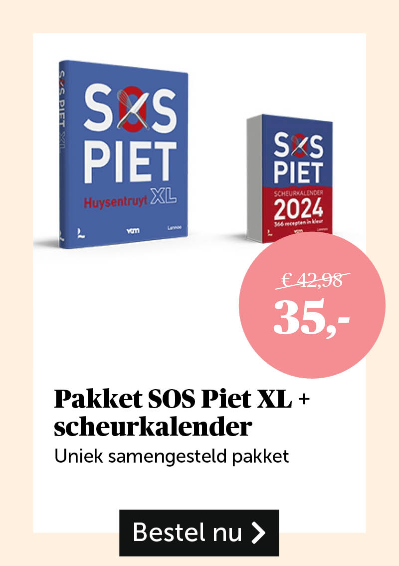 Pakket SOS Piet XL