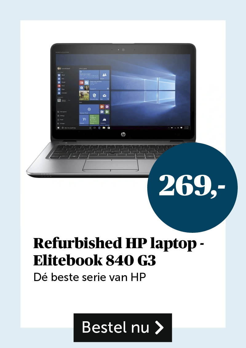 Refurbished HP laptop - Elitebook 840 G3