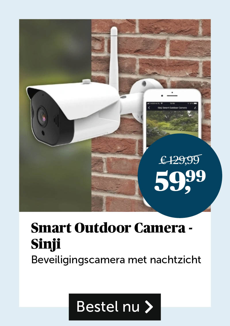 smart Outdoor Camera - Sinji