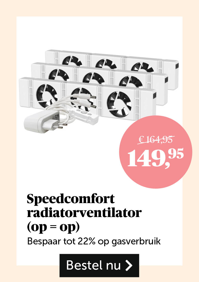 Speedcomfort radiatorventilator