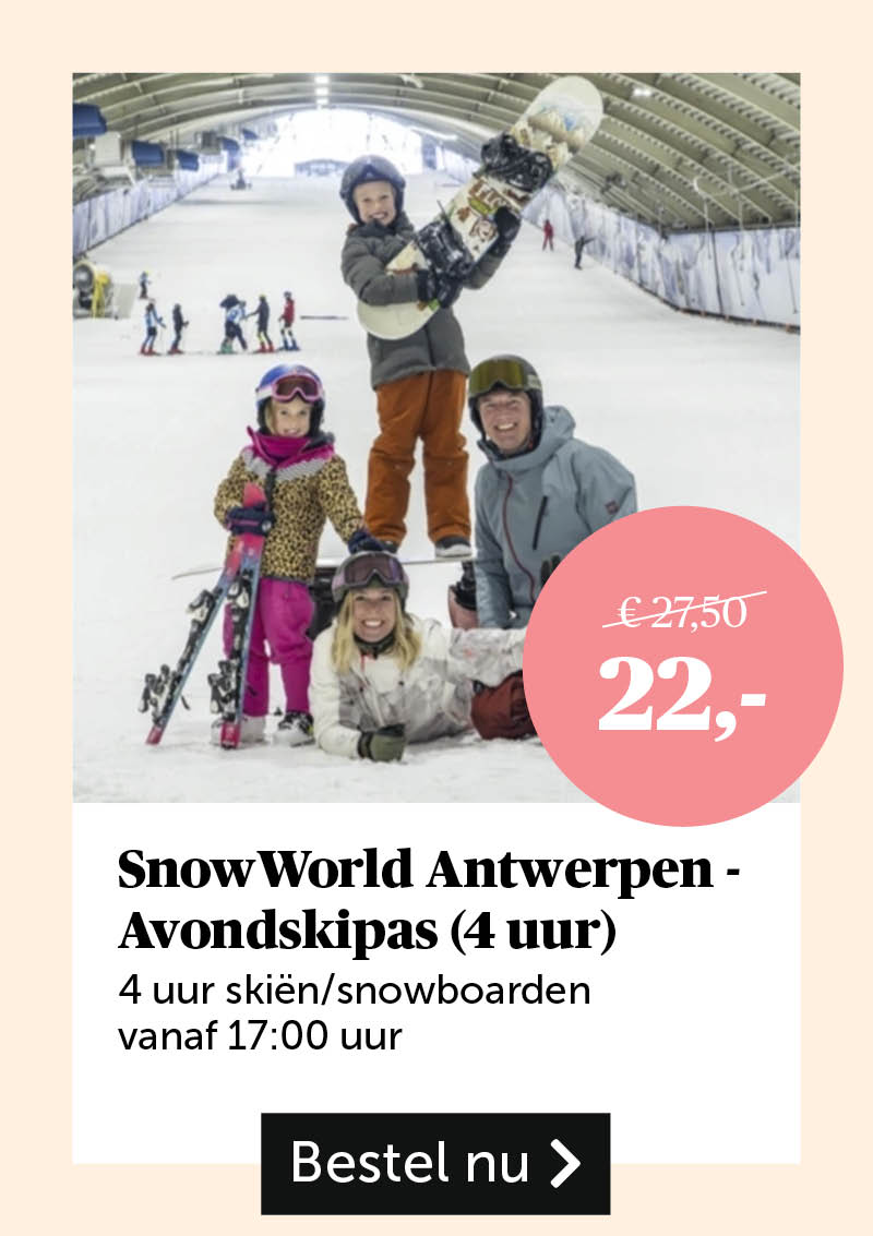 Snowworld Antwerpen Avondskipas 4 uur