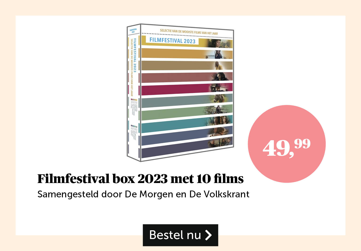 Filmfestival box 2023 met 10 films