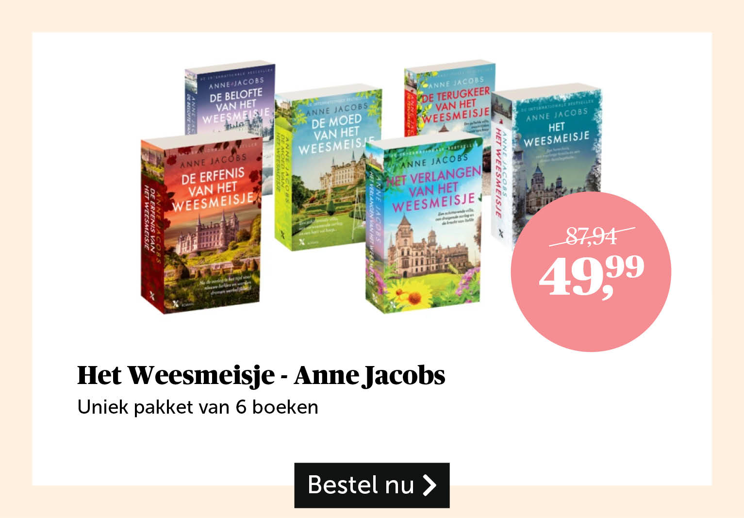 Het Weesmeisje - Anne Jacobs