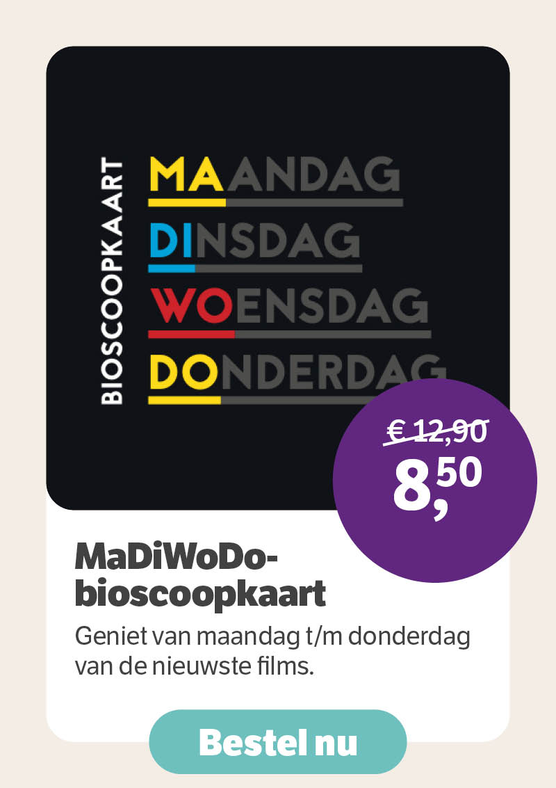 MaDiWoDo- bioscoopkaart