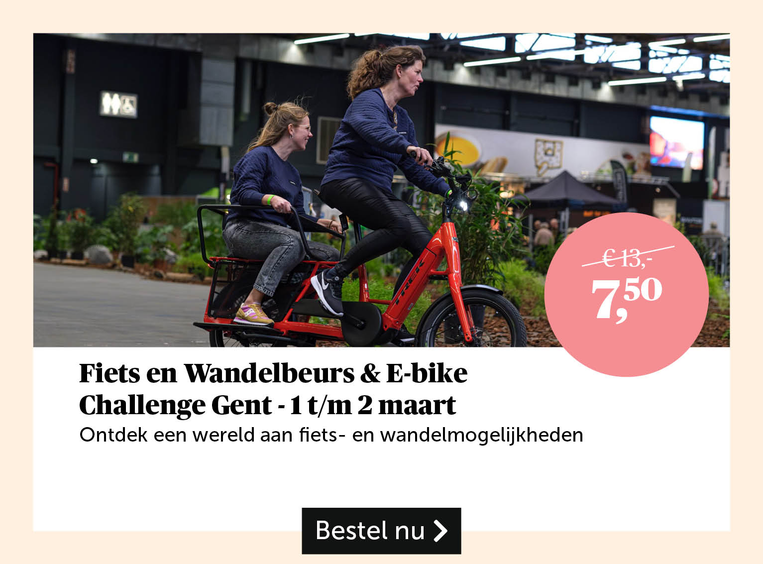 Fiets en Wandelbeurs & E-bike Challenge Gent